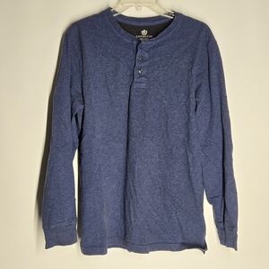 Covington Blue Henley Shirt
